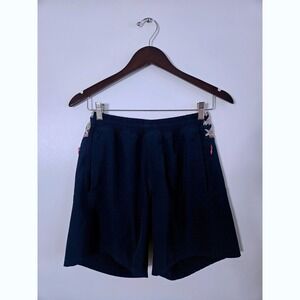 Birddogs Men's Gym Shorts S Navy Blue‎ Pink Paisley Lined Boomstick 7" Inseam